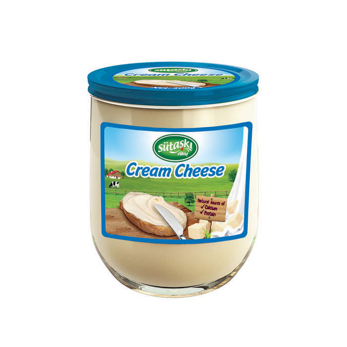 Cam Kavanozda Krem Peynir Mavi 300 g
