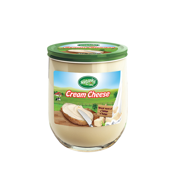 Cam Kavanozda Krem Peynir Yeşil 300 g