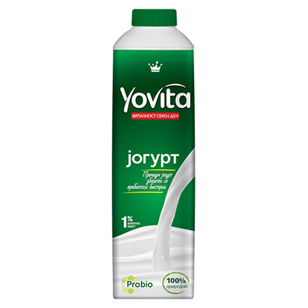 Yovita İçilebilir Probiyotik Yoğurt 1 L